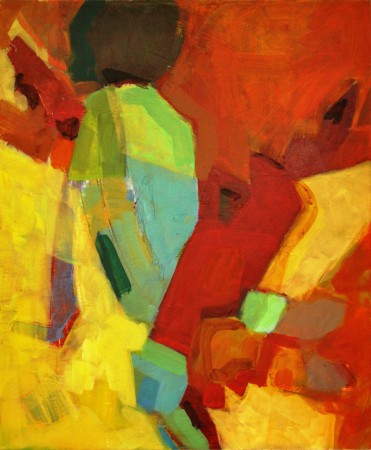 Wachsen - Acryl auf Leinwand